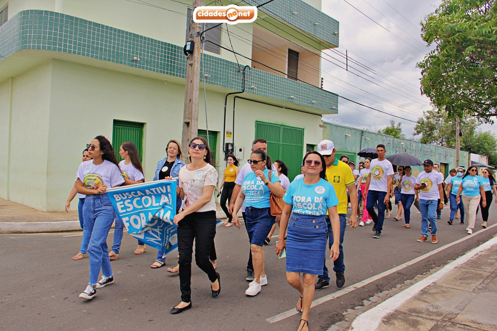 Belém do Piauí realiza mobilização em prol da Busca Ativa Escolar