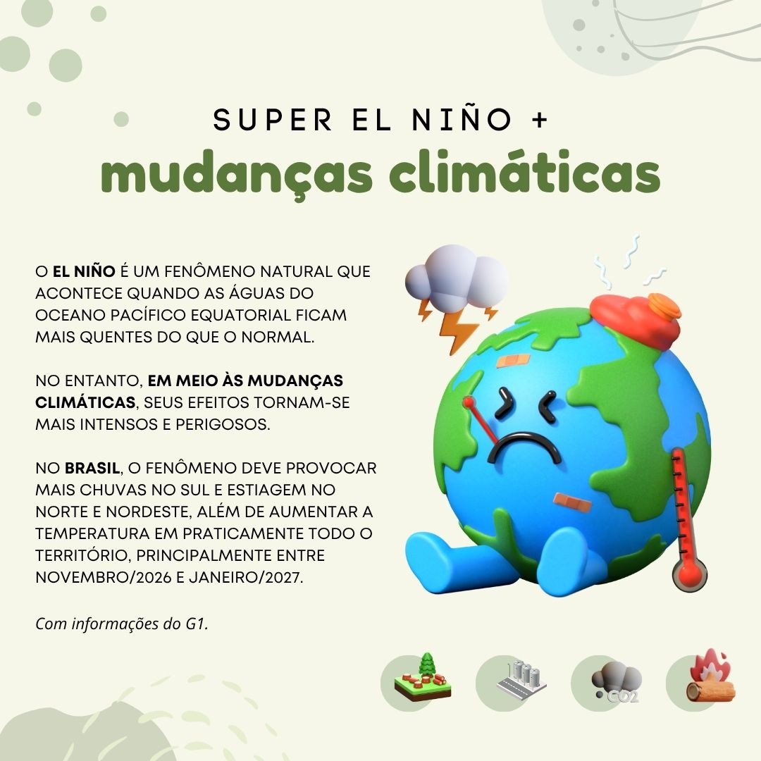 Crianças e adolescentes na rota do Super El Niño: como escolas devem se preparar para secas, enchentes e ondas de calor