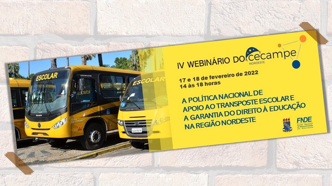 Cecampe promove webinário de formação de gestores de escolas públicas da Região Nordeste