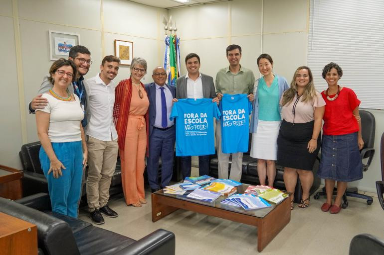 UNICEF fortalece parcerias no Rio de Janeiro para fortalecer a Busca Ativa Escolar e outras políticas