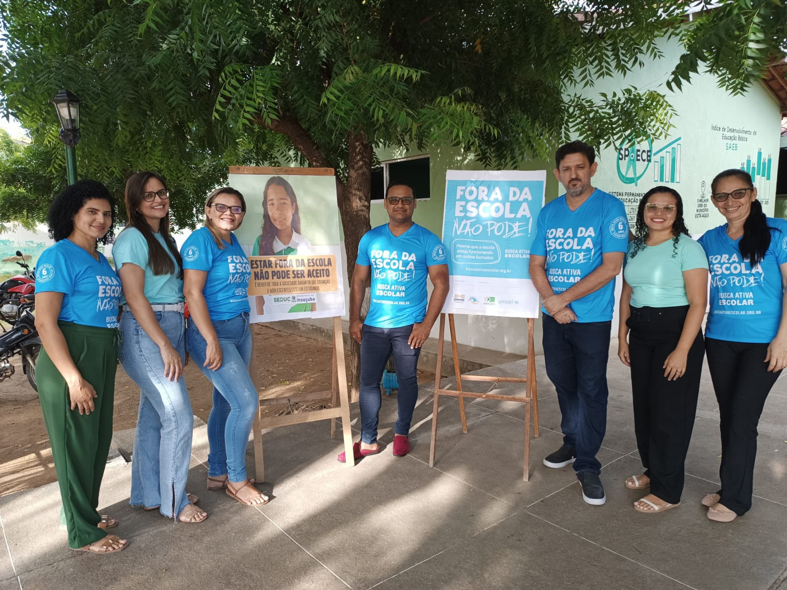 Mês da Busca Ativa Escolar: Irauçuba (CE) mobiliza população para que nenhuma criança fique fora da escola